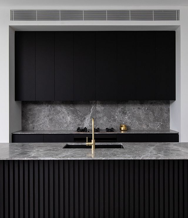 Grigio Firma kitchen benchtop and splashback. Hunters Hill House by Habitat Housing. Photography by Joanne Ly .jpg