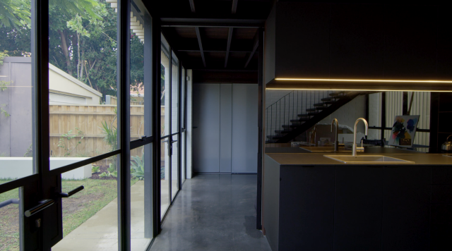 Artetech Ombra Carbone at The Way House by DWA Architects